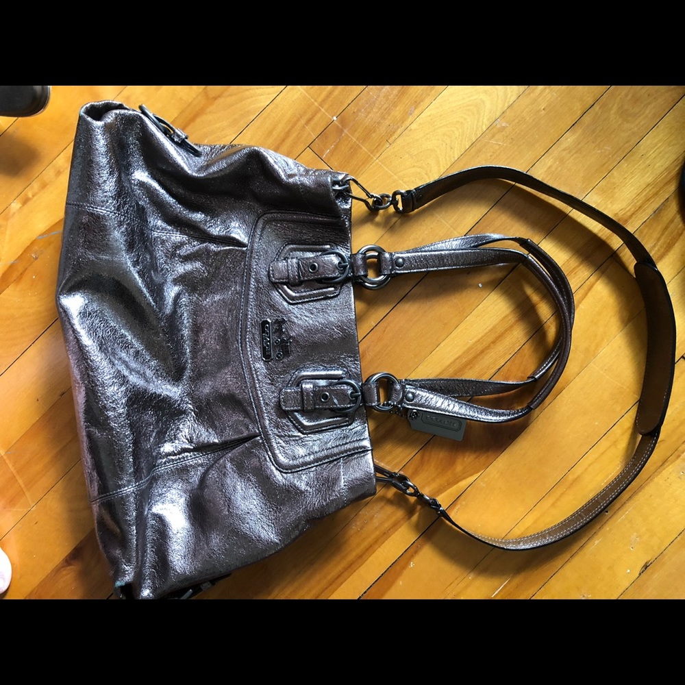 Metallic Coach Large Purse from Original Poppy Release.